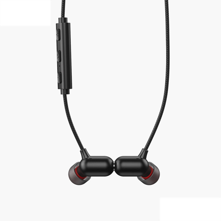 REMAX RB-S11 Lotune Series Wireless Metal Powerbears V5.0 Bluetooth Earphone (Black) - Neck-mounted Earphone by REMAX | Online Shopping South Africa | PMC Jewellery