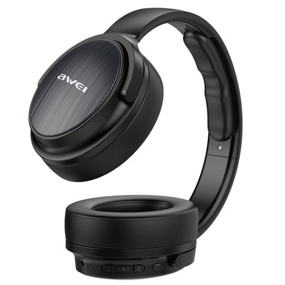 awei A780BL Bluetooth 5.0 Foldable Bass Wireless Bluetooth Headphone with 3.5mm Aux Jack - Headset & Headphone by awei | Online Shopping South Africa | PMC Jewellery