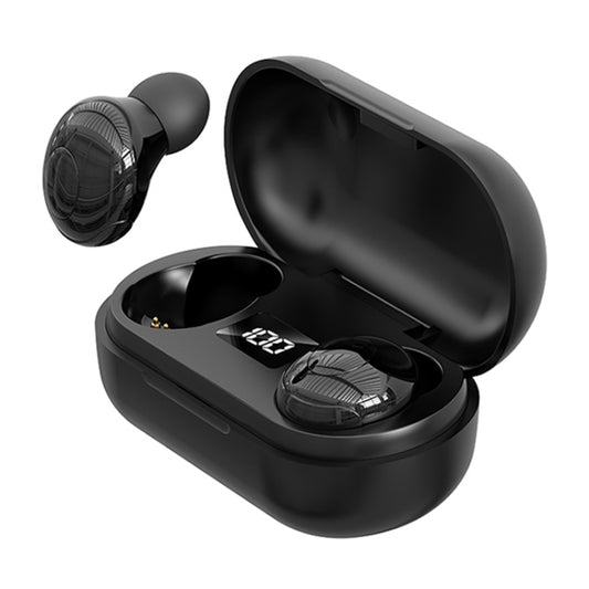 T8 TWS Intelligent Noise Cancelling IPX6 Waterproof Bluetooth Earphone with Magnetic Charging Box & Digital Display, Support Automatic Pairing & HD Call & Voice Assistant(Black) - TWS Earphone by PMC Jewellery | Online Shopping South Africa | PMC Jewellery