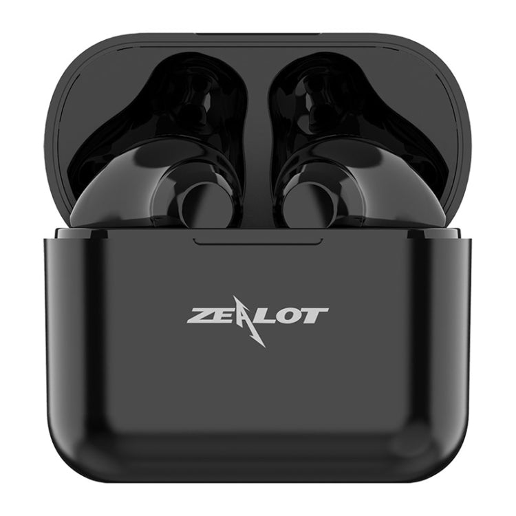 ZEALOT T3 Bluetooth 5.0 TWS Wireless Bluetooth Earphone with Charging Box, Support Touch & Call & Power Display(Black) - TWS Earphone by ZEALOT | Online Shopping South Africa | PMC Jewellery