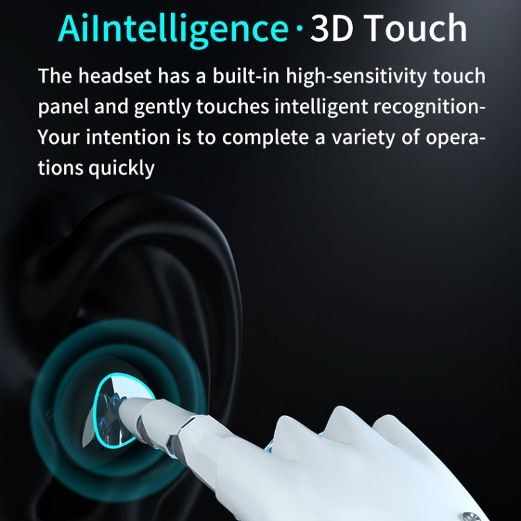 M10 Bluetooth 5.1 TWS Digital Display Wireless Bluetooth Earphone with Charging Box, Support Touch & Siri & Battery Display(Green) - TWS Earphone by PMC TechLife | Online Shopping South Africa | PMC TechLife