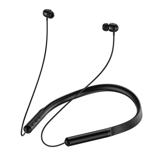 WK V15 Magnetic Neck-mounted Wireless Bluetooth 5.0 Sports Earphone Support TF Card (Black) - Neck-mounted Earphone by WK | Online Shopping South Africa | PMC Jewellery