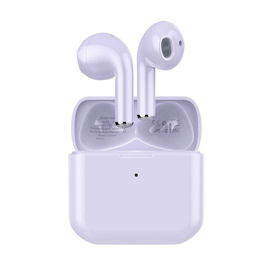 Mijiaer TN22 Bluetooth 5.1 True Wireless Stereo Bluetooth Earphone(Purple) - TWS Earphone by PMC Jewellery | Online Shopping South Africa | PMC Jewellery