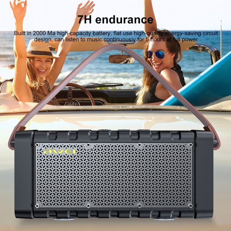 awei Y668 20W TWS Outdoor Bluetooth Speaker - Desktop Speaker by awei | Online Shopping South Africa | PMC Jewellery | Buy Now Pay Later Mobicred