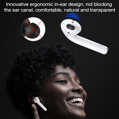 R300 TWS Bluetooth 5.0 Waterproof Wireless Binaural Sport Bluetooth Headset(White) - TWS Earphone by PMC Jewellery | Online Shopping South Africa | PMC Jewellery