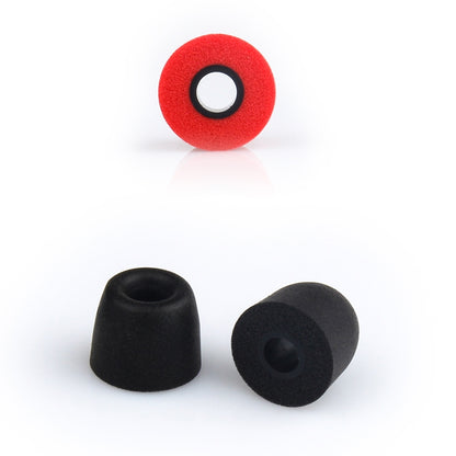 TRN Earphone Silicone Memory Foam Earplug(Red) - Anti-dust & Ear Caps by TRN | Online Shopping South Africa | PMC Jewellery