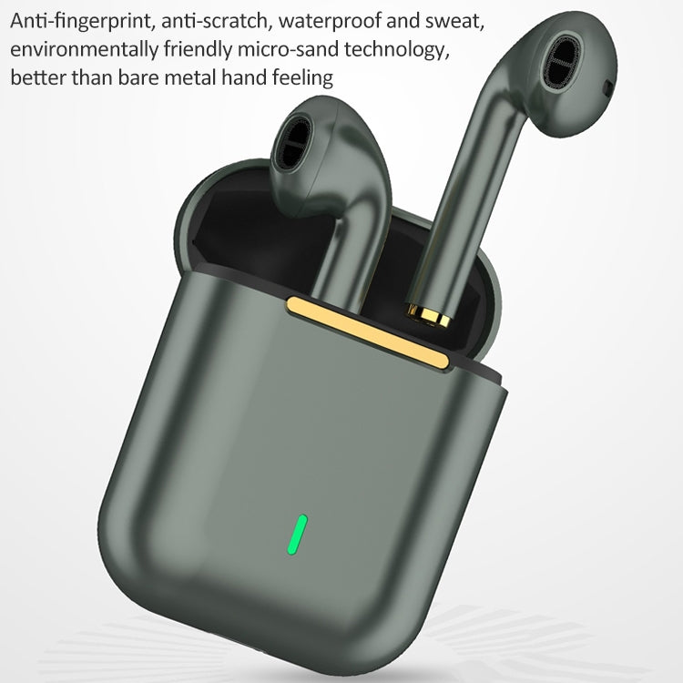 J18 Bluetooth 5.0 TWS Wireless Binaural Bluetooth Earphone with Charging Box(Rose Gold) - TWS Earphone by PMC TechLife | Online Shopping South Africa | PMC TechLife