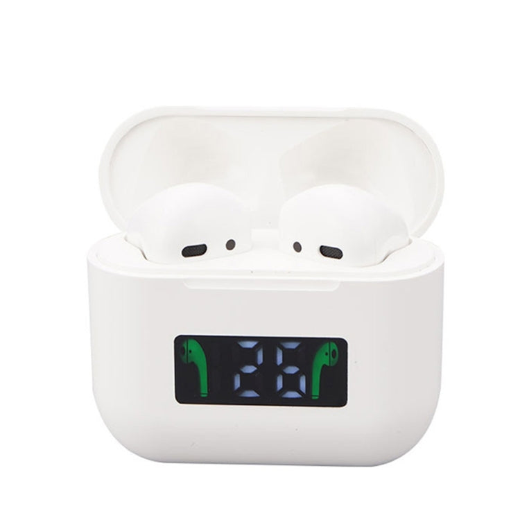 Pro 8 In-ear Touch Digital Display TWS Mini Wireless Bluetooth Earphone (White) - TWS Earphone by PMC TechLife | Online Shopping South Africa | PMC TechLife