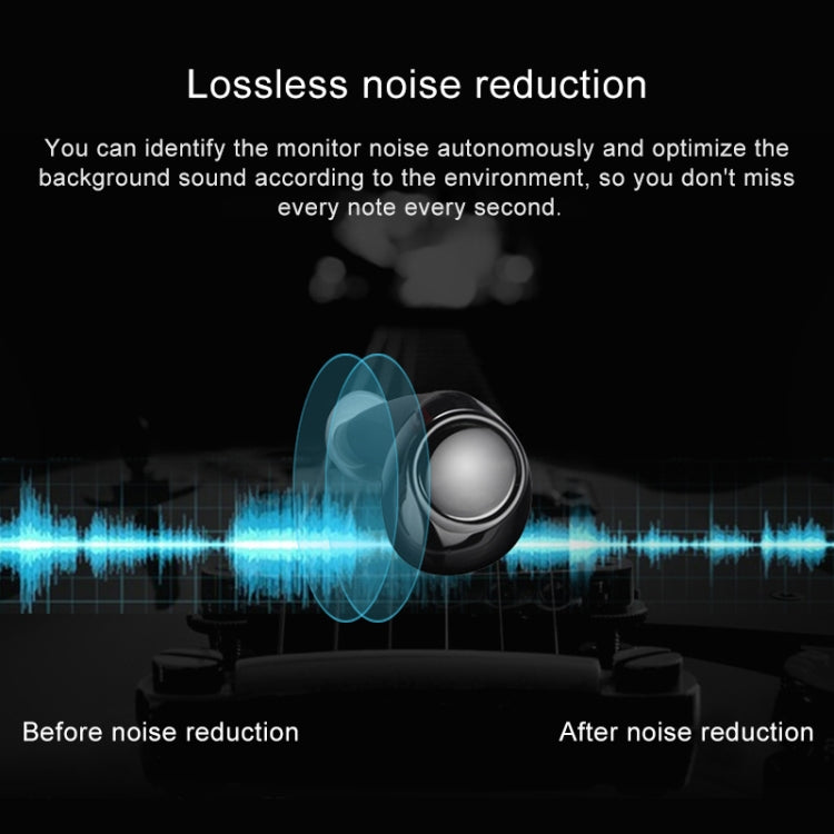 Drawer Type S2 Ear-in TWS Bluetooth V5.0 Wireless Earphones(Gold) - TWS Earphone by PMC TechLife | Online Shopping South Africa | PMC TechLife