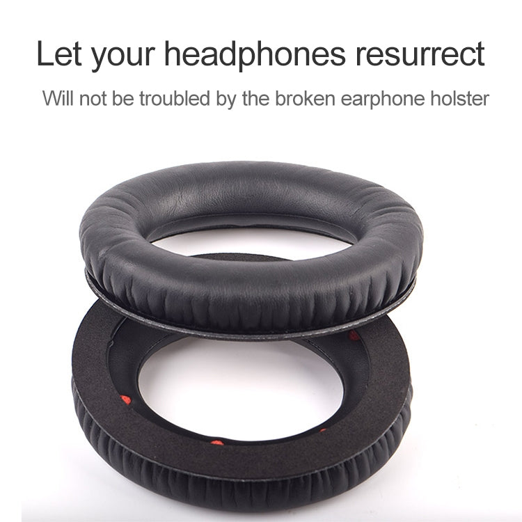 2 PCS For Kingston Hyper X Cloud Revolver S Soft Sponge Earphone Protective Cover Earmuffs (Red) - Earmuff & Pad by PMC TechLife | Online Shopping South Africa | PMC TechLife