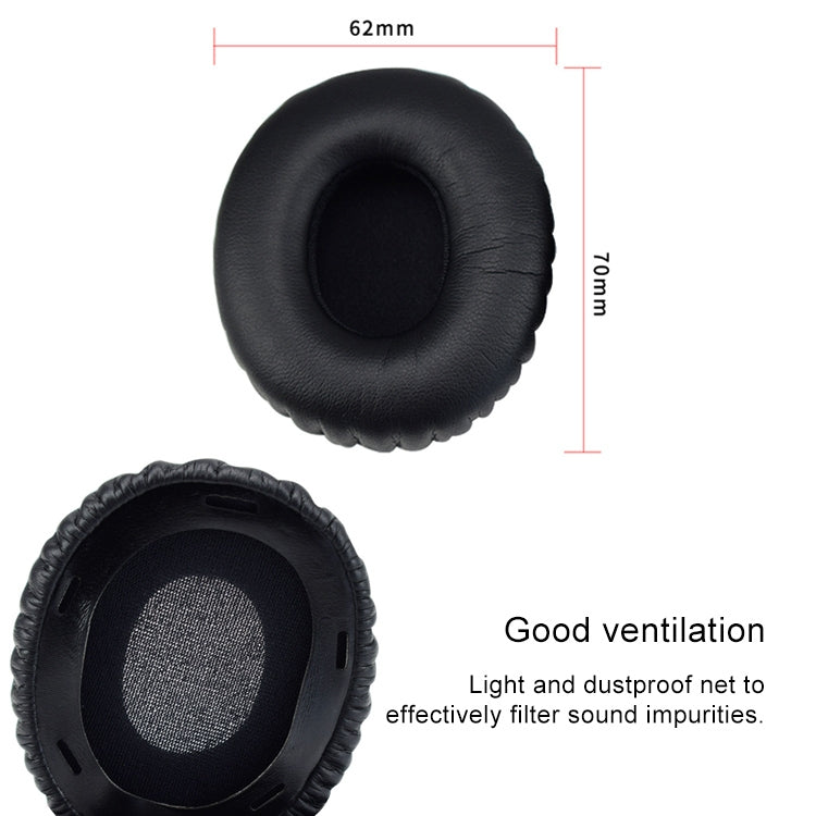 1 Pair Sponge Headphone Protective Case With Card Buckle for Sony MDR-10RC (Black) - Earmuff & Pad by PMC TechLife | Online Shopping South Africa | PMC TechLife
