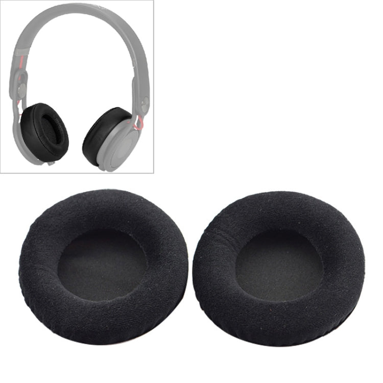 2 PCS For Steelseries Siberia V2 / V1 Frost Blue Black Flannel Version Headphone Protective Cover Earmuffs - Earmuff & Pad by PMC Jewellery | Online Shopping South Africa | PMC Jewellery