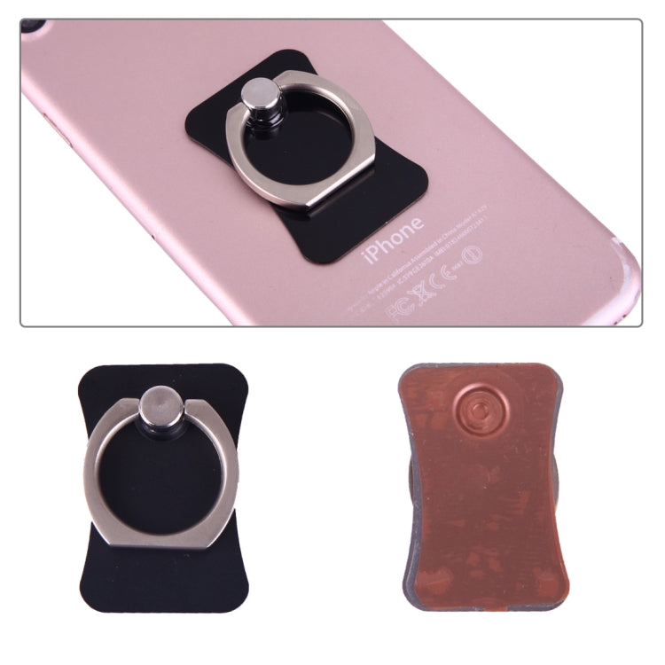 Universal 360 Degree Rotation Ring Phone Holder Stand(Black) - Ring Holder by PMC TechLife | Online Shopping South Africa | PMC TechLife | Buy Now Pay Later Mobicred