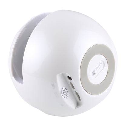 BT-118 Mini Wireless Bluetooth Speaker with Breathing Light, Support Hands-free / TF Card / AUX(White) - Mini Speaker by PMC Jewellery | Online Shopping South Africa | PMC Jewellery