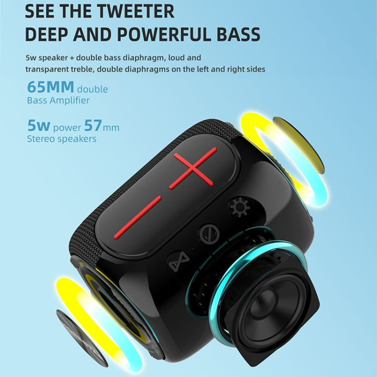 HOPESTAR P32mini TWS Waterproof Wireless Bluetooth Speaker (Blue) - Waterproof Speaker by HOPESTAR | Online Shopping South Africa | PMC Jewellery
