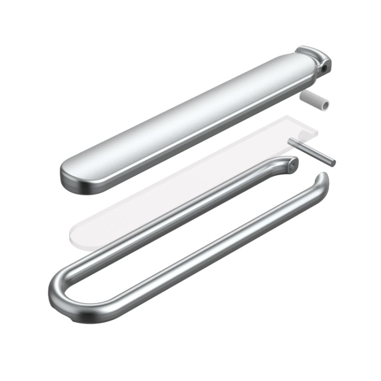 Integrated Mobile Phone Folding Holder (Silver) - Hand-Sticking Bracket by PMC TechLife | Online Shopping South Africa | PMC TechLife