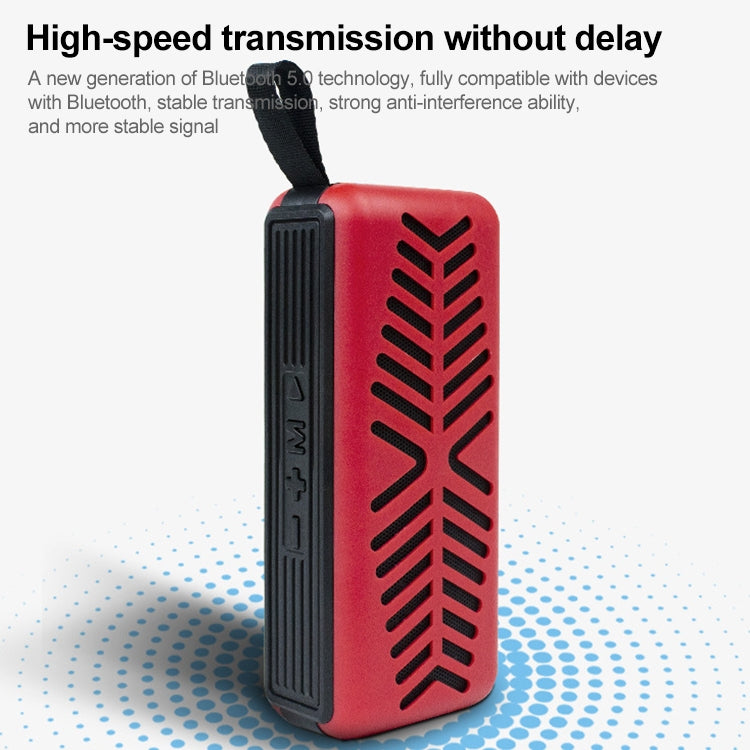 EBS-039 Portable Retro Card Single Speaker Mini Wireless Bluetooth Speaker (Black) - Mini Speaker by PMC TechLife | Online Shopping South Africa | PMC TechLife