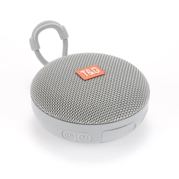 T&G TG352 Outdoor Portable Riding Wireless Bluetooth Speaker TWS Stereo Subwoofer, Support Handsfree Call / FM / TF(Grey) - Mini Speaker by T&G | Online Shopping South Africa | PMC Jewellery