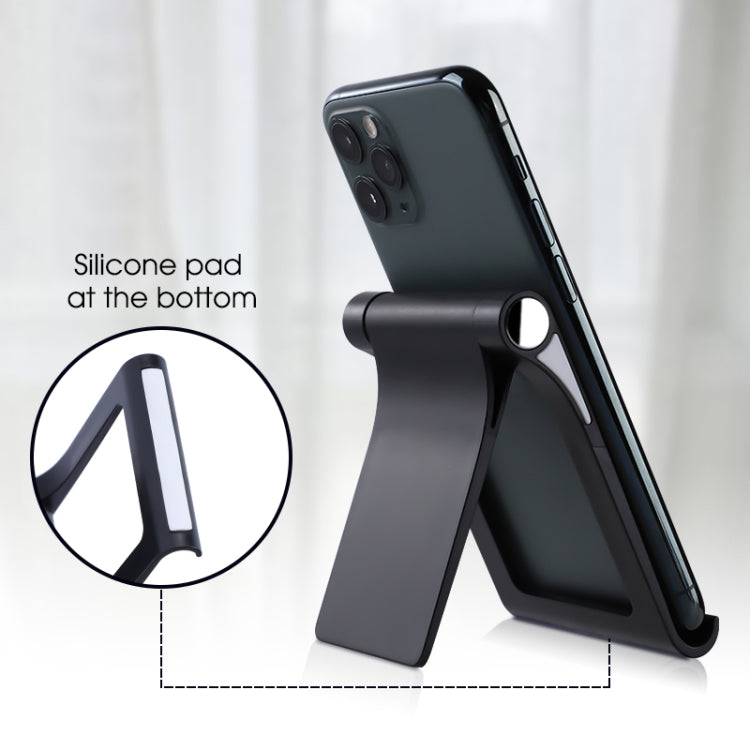 ZM-7 Universal 360-degree Rotating Matte Texture Mobile Phone / Tablet Stand Desktop Stand (Black) - Desktop Holder by PMC Jewellery | Online Shopping South Africa | PMC Jewellery