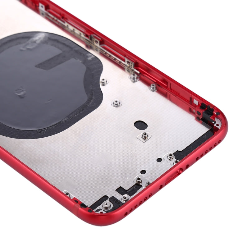 Back Housing Cover for iPhone 8 (Red) - Back Cover by PMC TechLife | Online Shopping South Africa | PMC TechLife