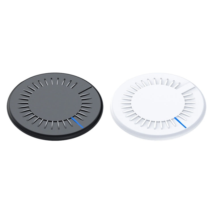 964 15W Round Shape Wireless Fast Charging(Black) - free shipping - PMC TechLife - Order now!