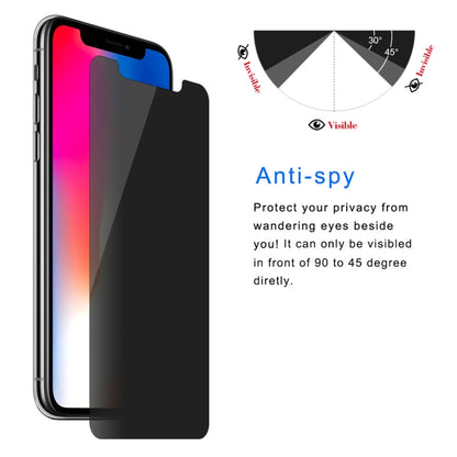 For iPhone XR ENKAY Hat-Prince 0.26mm 9H 2.5D Privacy Anti-glare Tempered Glass Film - iPhone XR Tempered Glass by ENKAY | Online Shopping South Africa | PMC Jewellery | Buy Now Pay Later Mobicred