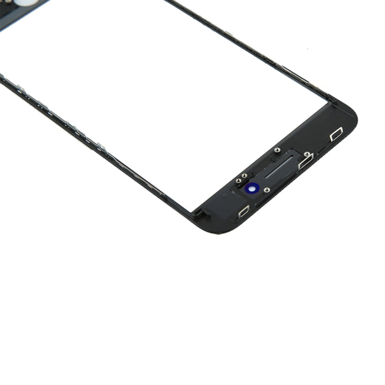 for iPhone 8 Plus Front Screen Outer Glass Lens with Front LCD Screen Bezel Frame(Black) - free shipping - PMC TechLife - Order now!