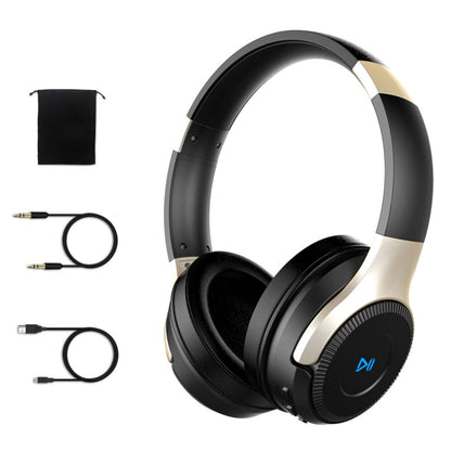 ZEALOT B26T Stereo Wired Wireless Bluetooth 4.0 Subwoofer Headset with 3.5mm Universal Audio Cable Jack & HD Microphone, For Mobile Phones & Tablets & Laptops, Support 32GB TF Card Maximum(Gold) - Headset & Headphone by ZEALOT | Online Shopping South Africa | PMC Jewellery