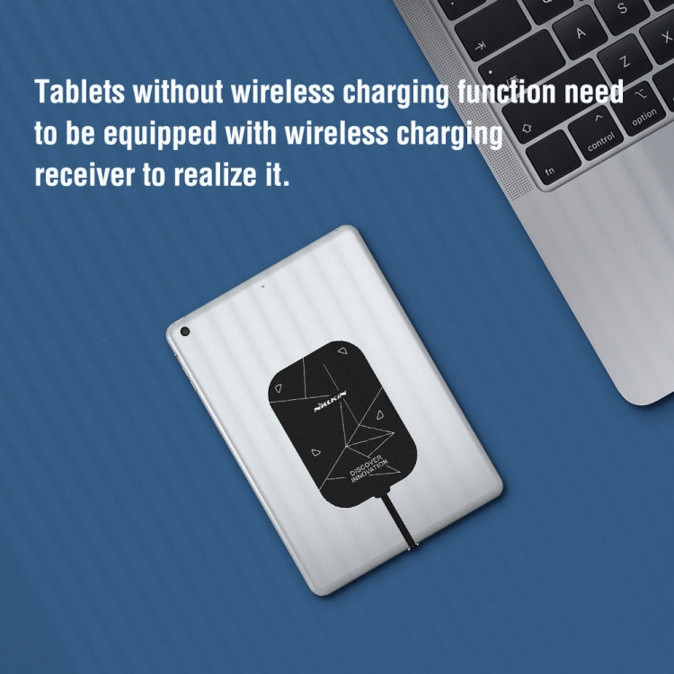 NILLKIN PowerHold Tablet Wireless Charging Stand (Silver) - free shipping - PMC TechLife - Order now!