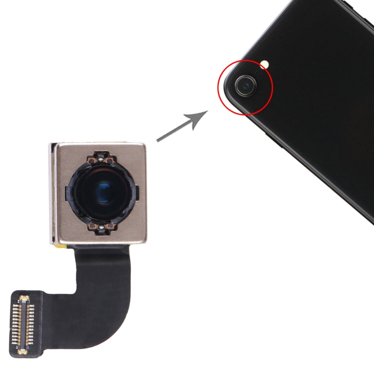 For iPhone SE 2022 3rd Gen Back Facing Camera - SE 3rd Generation Parts by PMC TechLife | Online Shopping South Africa | PMC TechLife