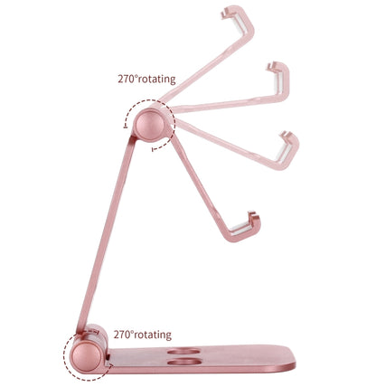 WQ-02 Foldable Creative Lazy Bracket Phone Holder (Pink) - Car Holders by PMC Jewellery | Online Shopping South Africa | PMC Jewellery