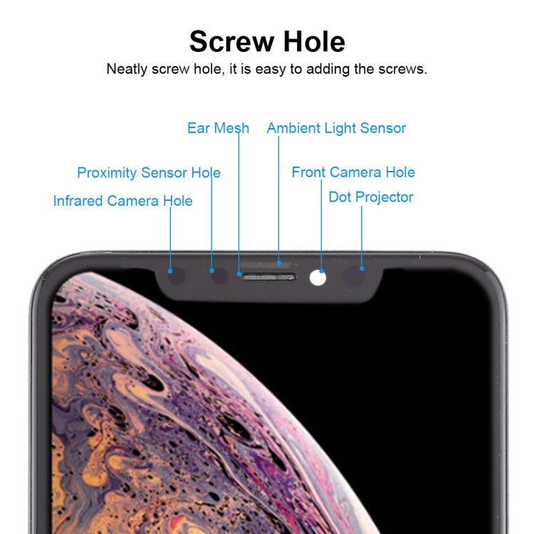 GX OLED LCD Screen for iPhone XS Max with Digitizer Full Assembly - LCD Related Parts by GX | Online Shopping South Africa | PMC Jewellery | Buy Now Pay Later Mobicred