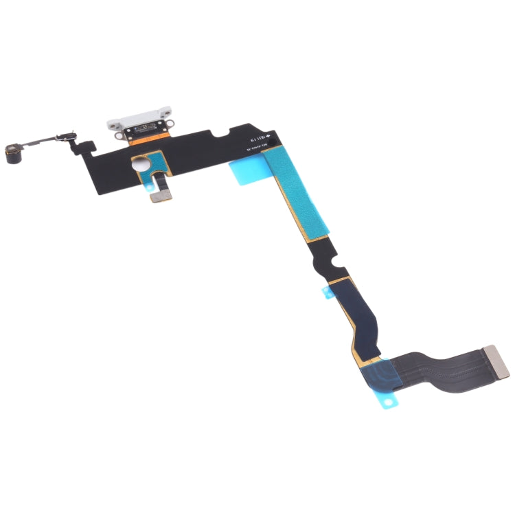 Original Charging Port Flex Cable for iPhone XS Max (White) - Flex Cable by PMC TechLife | Online Shopping South Africa | PMC TechLife