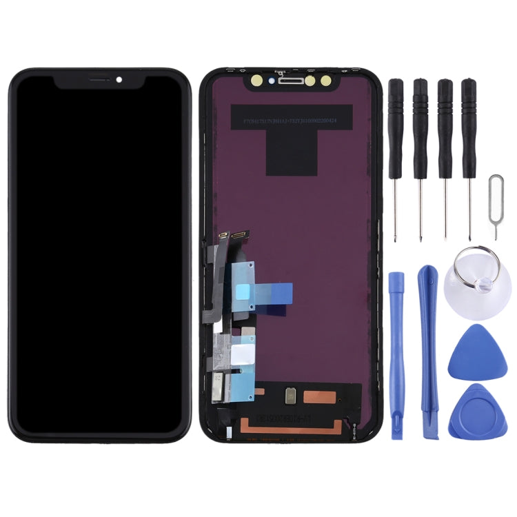 JK TFT LCD Screen for iPhone XR with Digitizer Full Assembly(Black) - LCD Related Parts by PMC Jewellery | Online Shopping South Africa | PMC Jewellery
