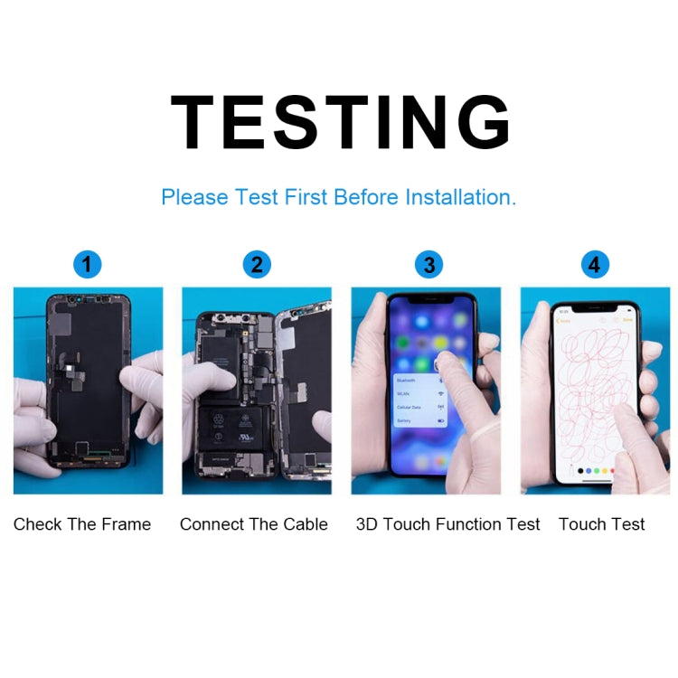 GX Soft OLED LCD Screen for iPhone XS with Digitizer Full Assembly - free shipping - PMC TechLife - Order now!