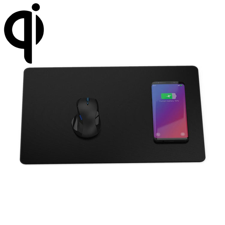 JAKCOM MC2 Wireless Fast Charging Mouse Pad, Support Qi Standard Mobile Phone Charging(Black) - Wireless Charger by JAKCOM | Online Shopping South Africa | PMC Jewellery