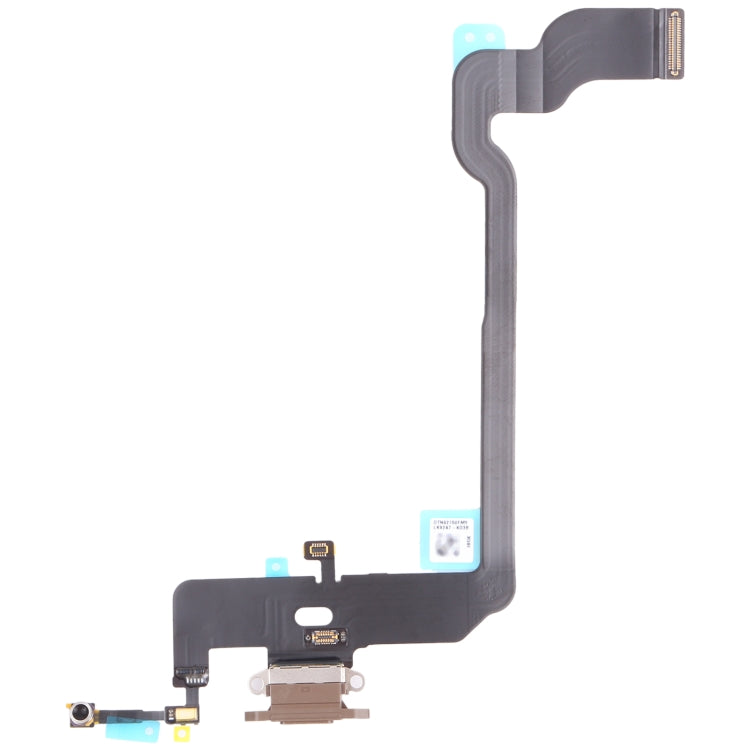 Original Charging Port Flex Cable for iPhone XS (Gold) - Flex Cable by PMC TechLife | Online Shopping South Africa | PMC TechLife | Buy Now Pay Later Mobicred