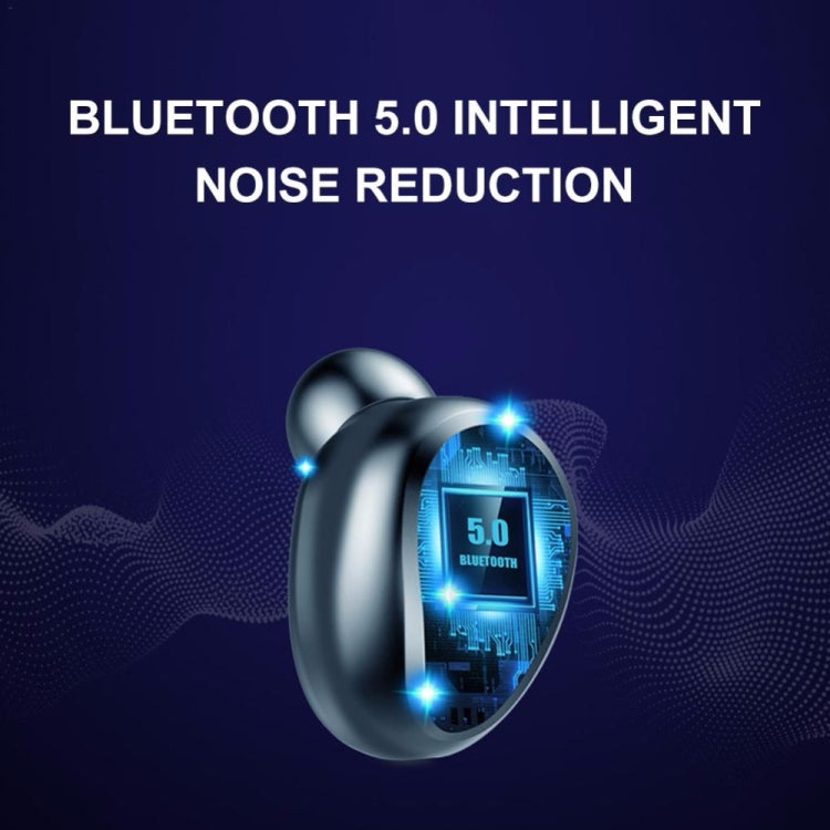 F9-5 Intelligent Noise Cancelling Touch Bluetooth Earphone with Charging Box, Supports Three-screen LED Power Display & HD Call & Power Bank & Siri(Black) - Bluetooth Earphone by PMC Jewellery | Online Shopping South Africa | PMC Jewellery