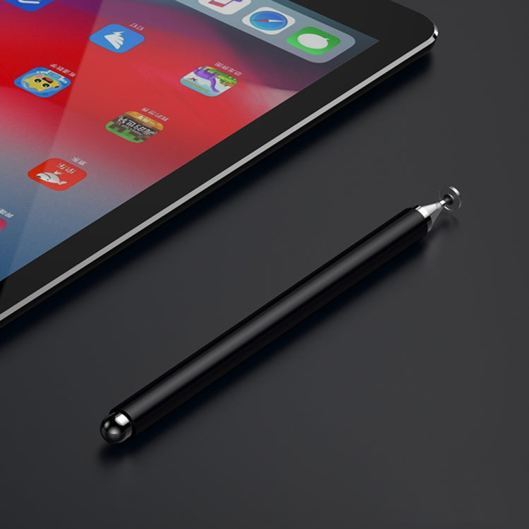 JOYROOM JR-BP560 Excellent Series Portable Universal Passive Disc Head Capacitive Pen with Replaceable Refill(Black) - Stylus Pen by JOYROOM | Online Shopping South Africa | PMC TechLife | Buy Now Pay Later Mobicred