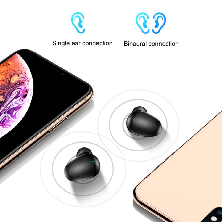 X7 TWS V5.0 Binaural Wireless Stereo Bluetooth Headset with Charging Case and Digital Display(Black) - TWS Earphone by PMC TechLife | Online Shopping South Africa | PMC TechLife