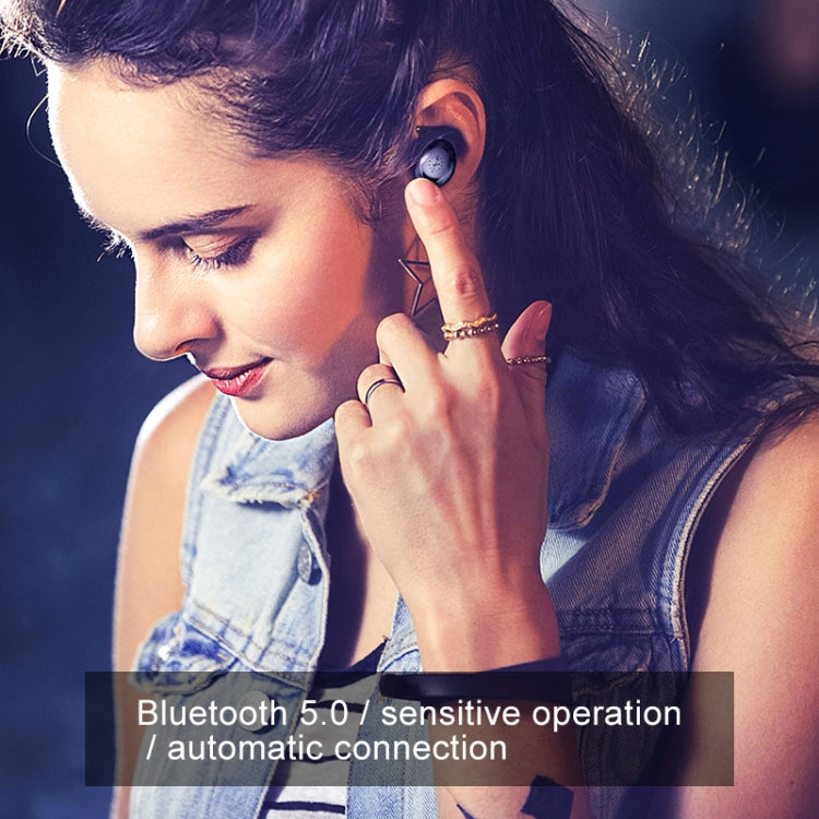ZEALOT H19 TWS Bluetooth 5.0 Touch Wireless Bluetooth Earphone with Magnetic Charging Box, Support HD Call & Bluetooth Automatic Connection(Black) - TWS Earphone by ZEALOT | Online Shopping South Africa | PMC TechLife | Buy Now Pay Later Mobicred