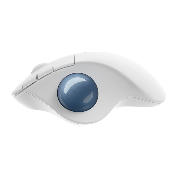 Logitech ERGO M575 Creative Wireless Trackball Mouse (White) - Wireless Mice by Logitech | Online Shopping South Africa | PMC Jewellery | Buy Now Pay Later Mobicred