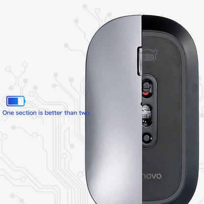 Lenovo Bluetooth 4.0 Dual Mode Wireless Bluetooth Mouse for Xiaoxin Air (Grey) - Wireless Mice by Lenovo | Online Shopping South Africa | PMC Jewellery | Buy Now Pay Later Mobicred