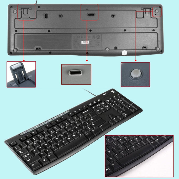 Logitech MK200 Wired Keyboard Mouse Set - free shipping - PMC TechLife - Order now!