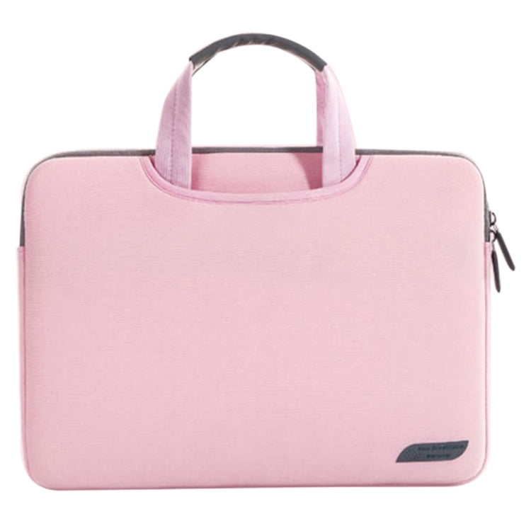 15.6 inch Portable Air Permeable Handheld Sleeve Bag for Laptops, Size: 41.5x30.0x3.5cm(Pink) - 15 inch by PMC Jewellery | Online Shopping South Africa | PMC Jewellery