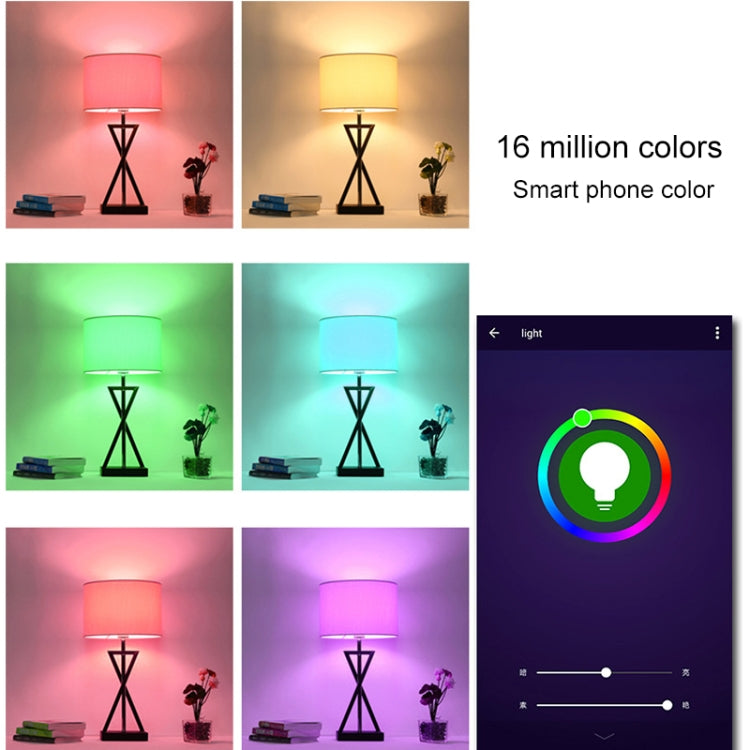 E27 7W White Light+RGB Smart LED Light Bulb, WiFi 2.4GHz Works with Alexa & Google Home, FCC / CE / RoHS Certificated, AC 85-265V - Smart Light Bulbs by PMC Jewellery | Online Shopping South Africa | PMC Jewellery