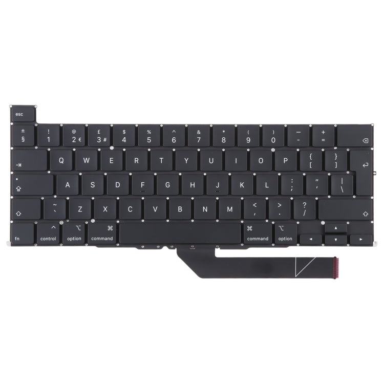 UK Version Keyboard for Macbook Pro 16 inch A2141 - Keyboard by PMC TechLife | Online Shopping South Africa | PMC TechLife