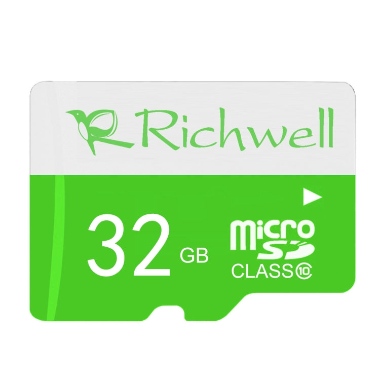 Richwell 32GB High Speed Class 10 Micro SD(TF) Memory Card - Micro SD Card by Richwell | Online Shopping South Africa | PMC TechLife | Buy Now Pay Later Mobicred