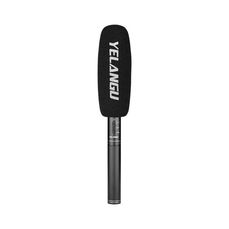 YELANGU YLG9933A MIC07 Professional Interview Condenser Video Shotgun Microphone with 6.5mm Audio Adapter & 3.5mm RXL Audio Cable(Black) - Camera Microphone by YELANGU | Online Shopping South Africa | PMC Jewellery | Buy Now Pay Later Mobicred