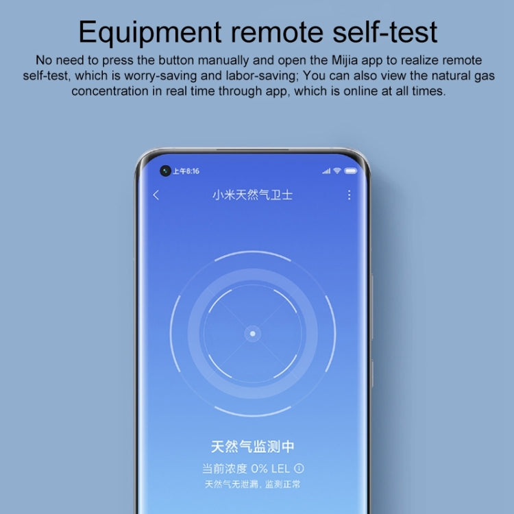 Original Xiaomi Smart Home Gas Alarm Sensor Detector, US Plug(White) - free shipping - PMC TechLife - Order now!